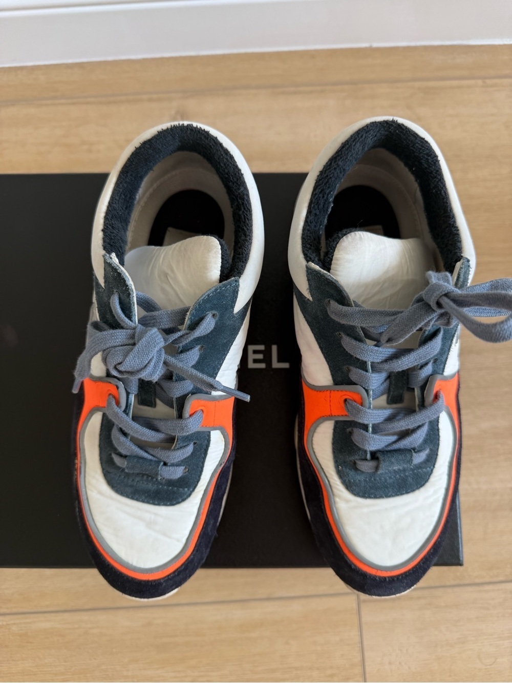 CHANEL 💕 Sneakers OPEN TO OFFERS Size 37 AUTHENTIC!! - Picture 6 of 8